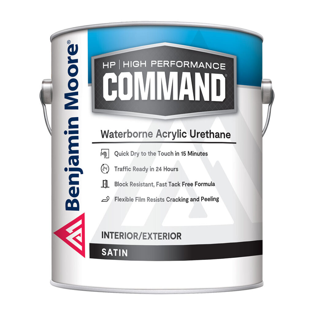 Command® Uretano acrílico al agua de alto rendimiento – Satinado