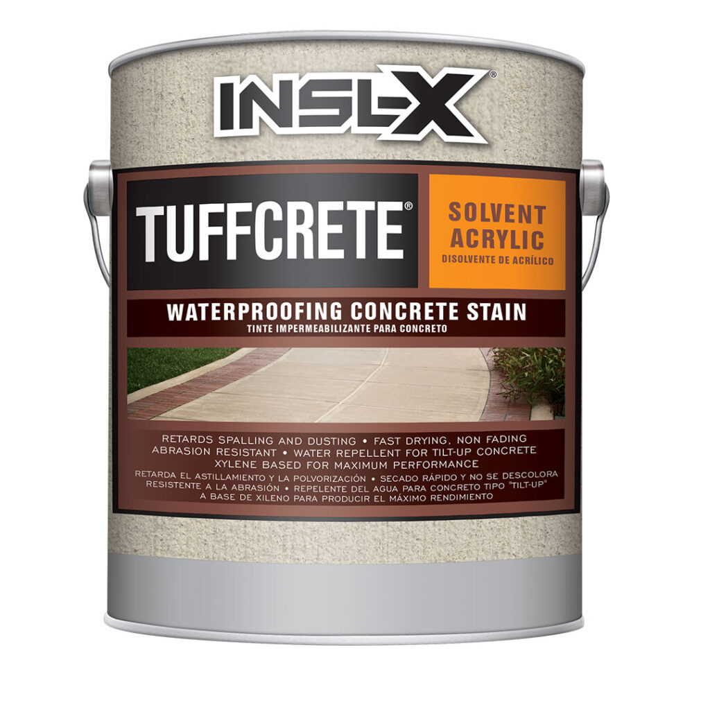 TuffCrete® Tinte acrílico disolvente para concreto, bajo brillo