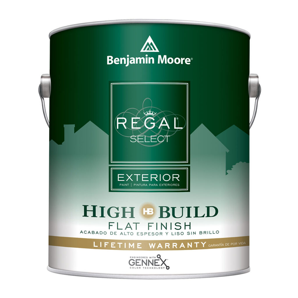 Regal® Select Pintura de alto espesor para exteriores – Sin brillo