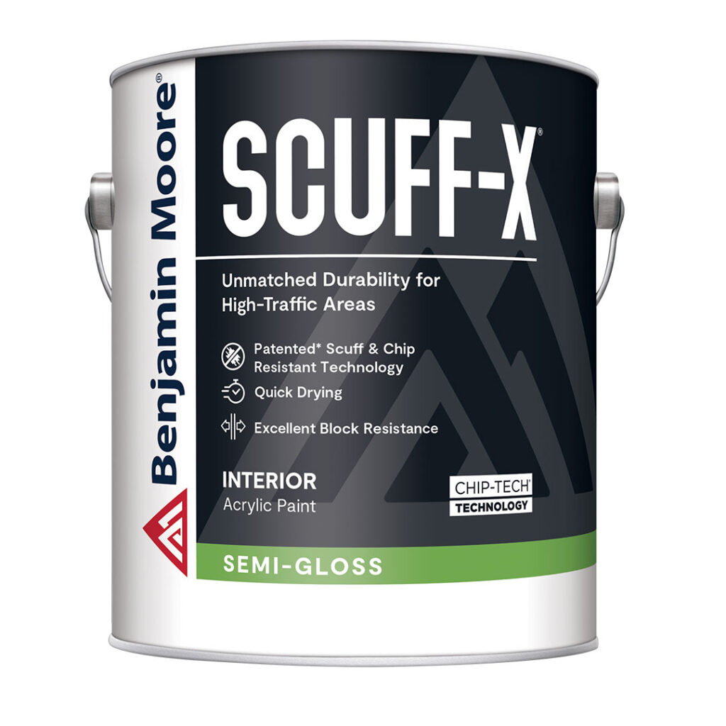 Scuff-X® Pintura para interiores – Semibrillante