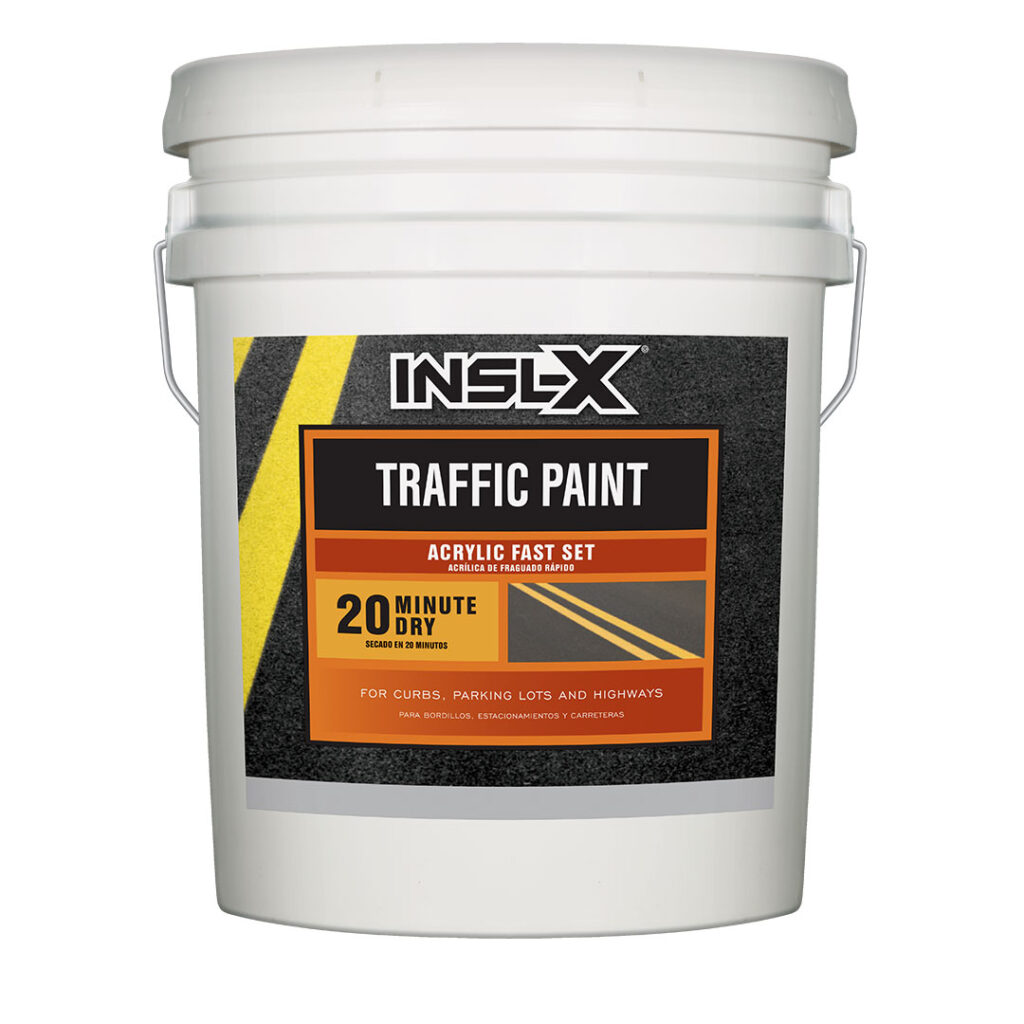 Pintura para el tránsito acrílica de fraguado rápido – Blanco