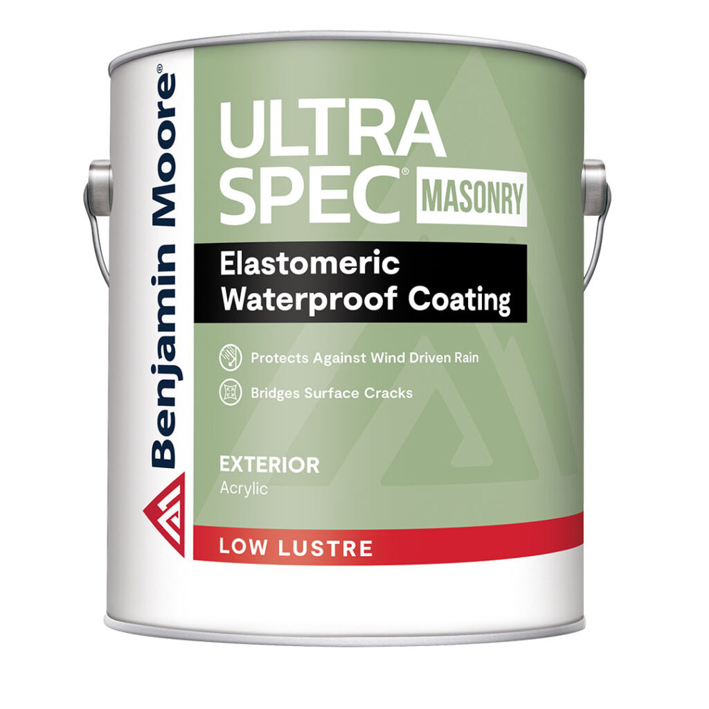 Ultra Spec® Revestimiento impermeable elastomérico para mampostería – Bajo brillo
